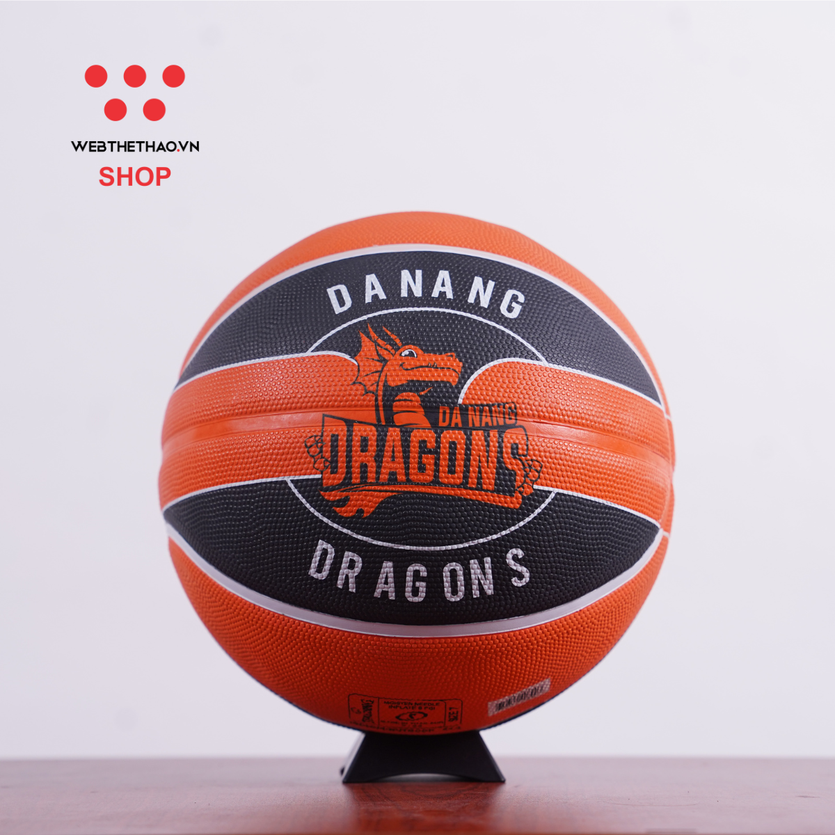 Bóng rổ Spalding VBA Team DaNang Dragons Outdoor Size 7 84-465z - Hàng Chính Hãng