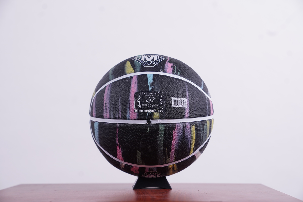 Bóng rổ Spalding Marble Black Pastel – Outdoor Size 7 84-405z - Hàng Chính Hãng