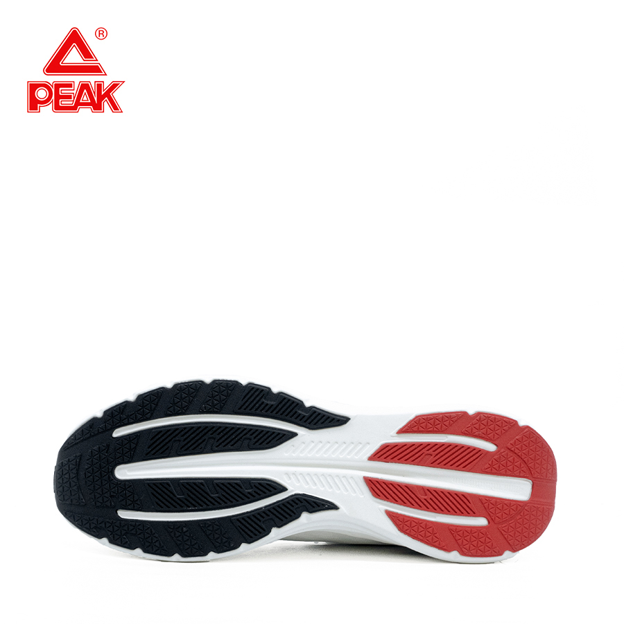 Giày Chạy Bộ Nam PEAK Com4ever Running "Trắng Be" E223107HTB – Hàng Chính Hãng
