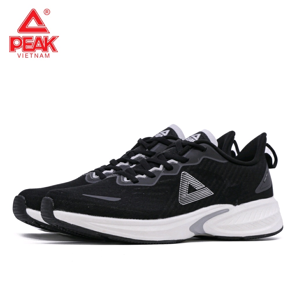 Giày Chạy Bộ Nam Peak Ultra Light Flick "Đen" E222157HD – Hàng Chính hãng