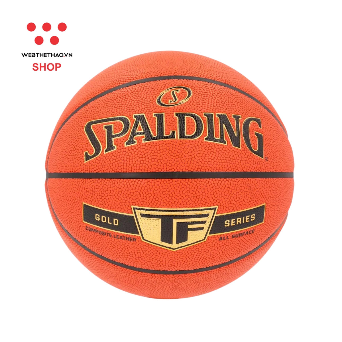 Bóng rổ Spalding TF GOLD - All Surface Size 7 - Hàng Chính Hãng