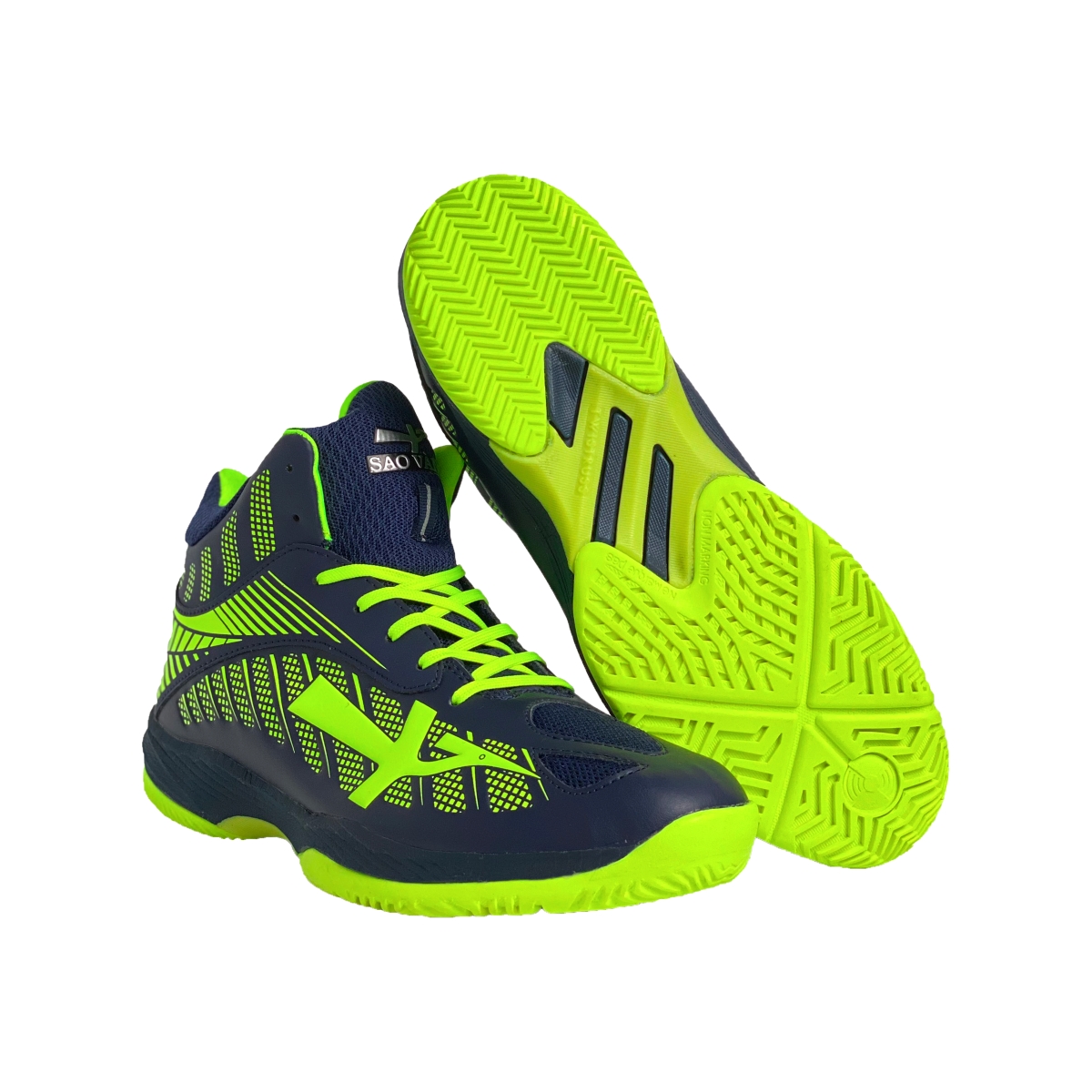 Giày bóng chuyền Sao Vàng 301 "Than Mạ" SV301-07 - Hàng Chính Hãng