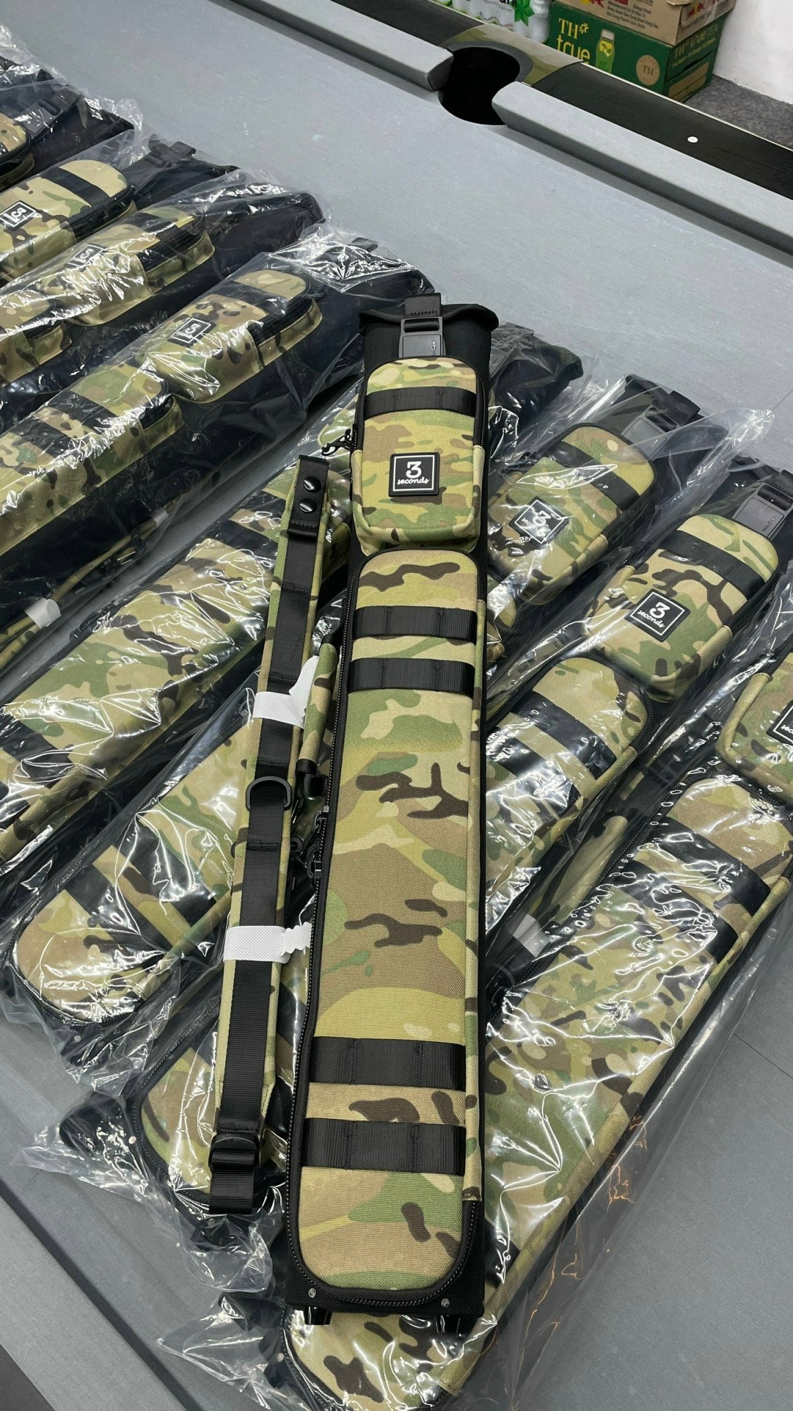 Bao đựng cơ Bi-a 3 Seconds 3x5 "Light Camo" PR-3SCase-05 - Hàng Chính Hãng