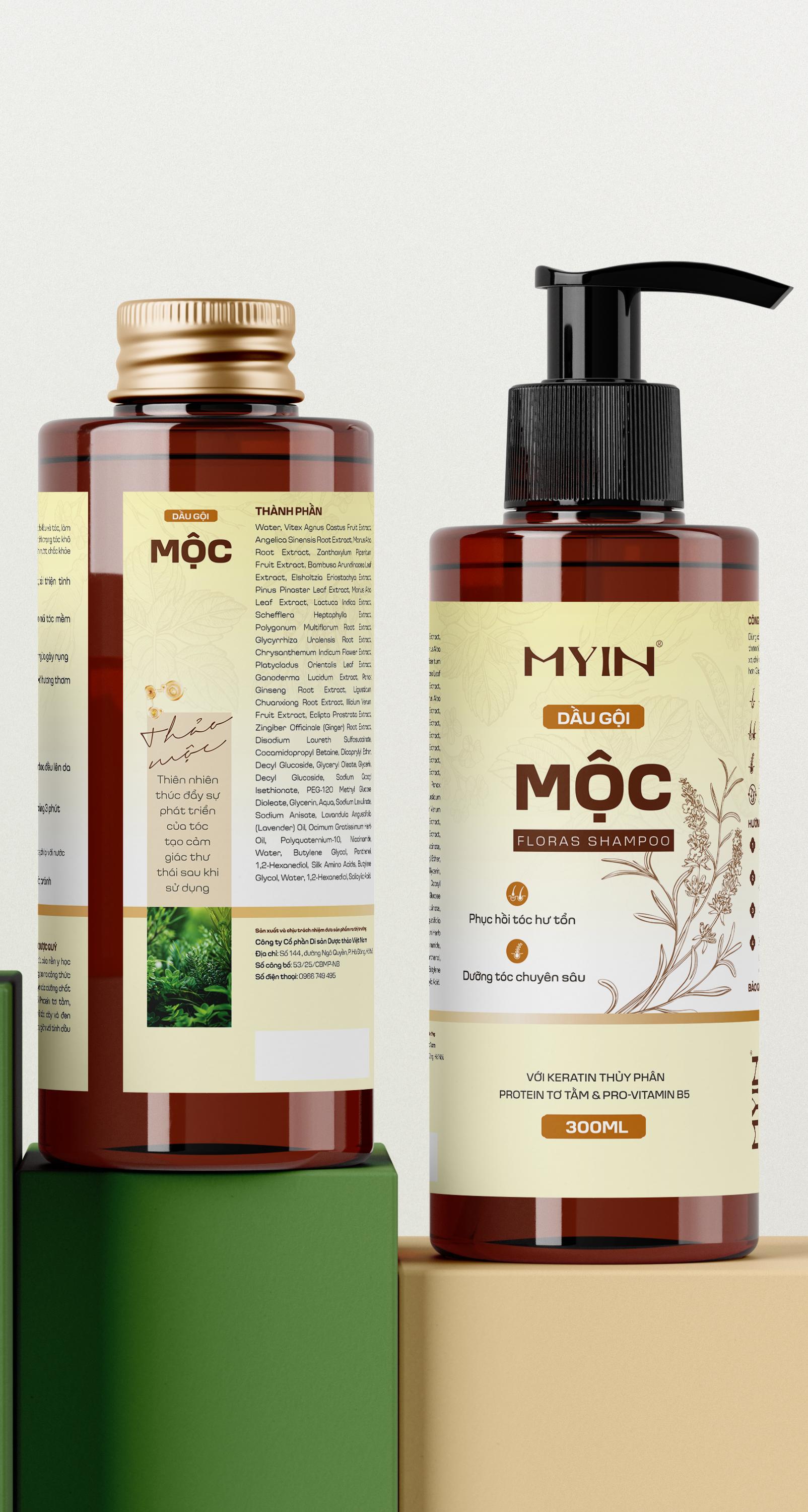 Thành phần Dầu gội Mộc Myin