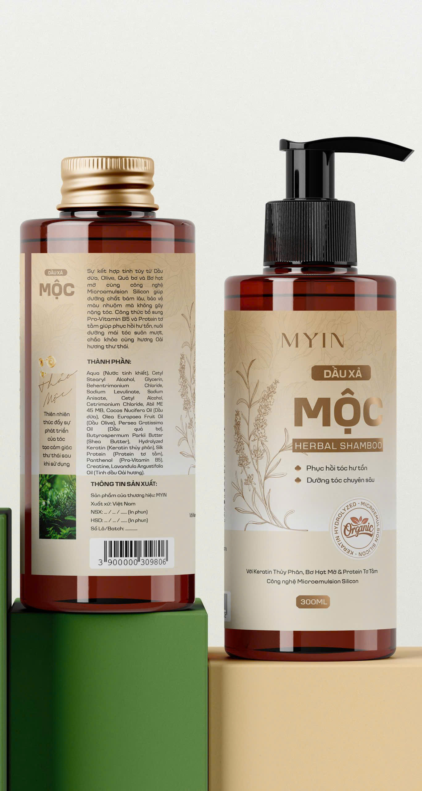 Thành phần Dầu xả Mộc Myin