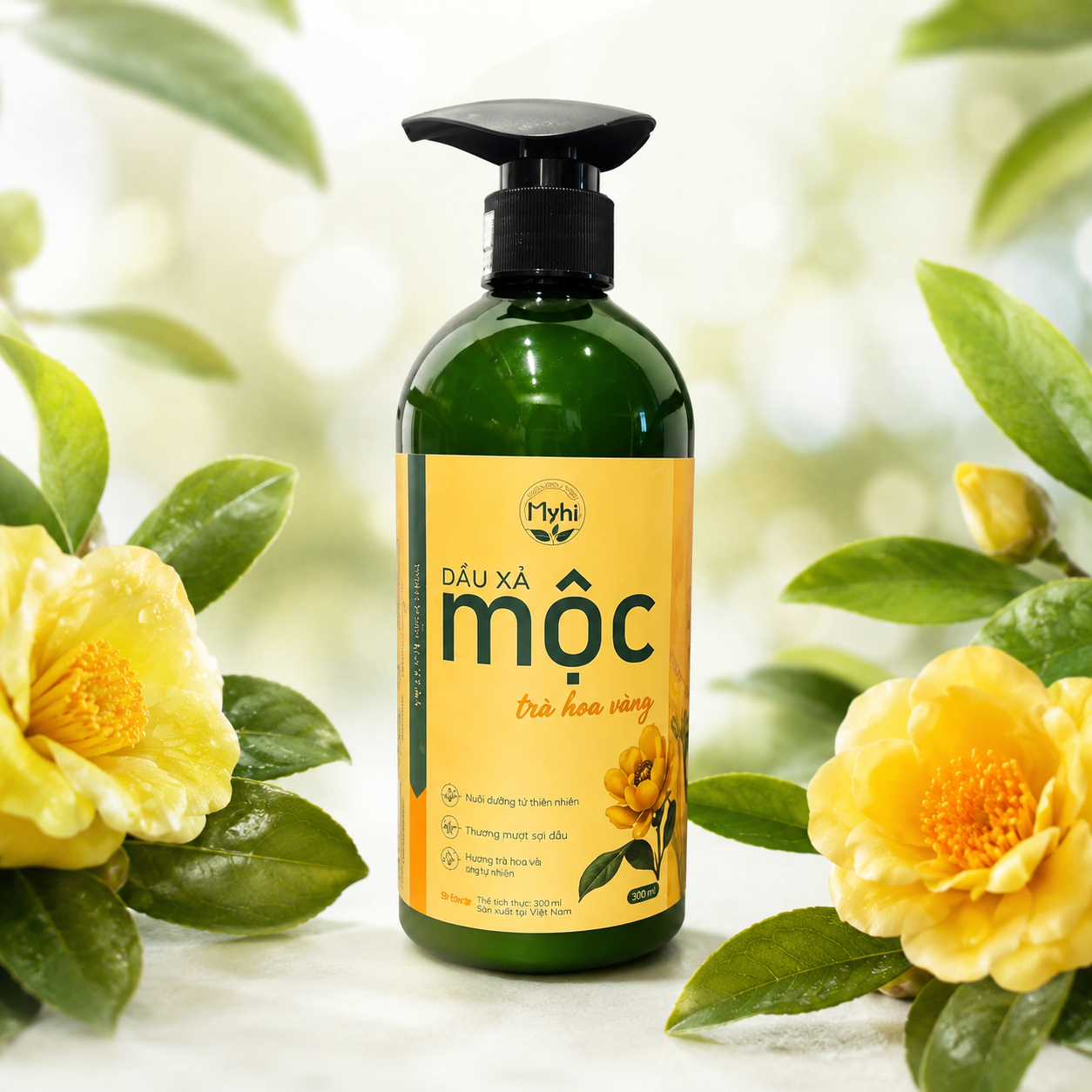 DẦU XẢ MỘC TRÀ HOA VÀNG