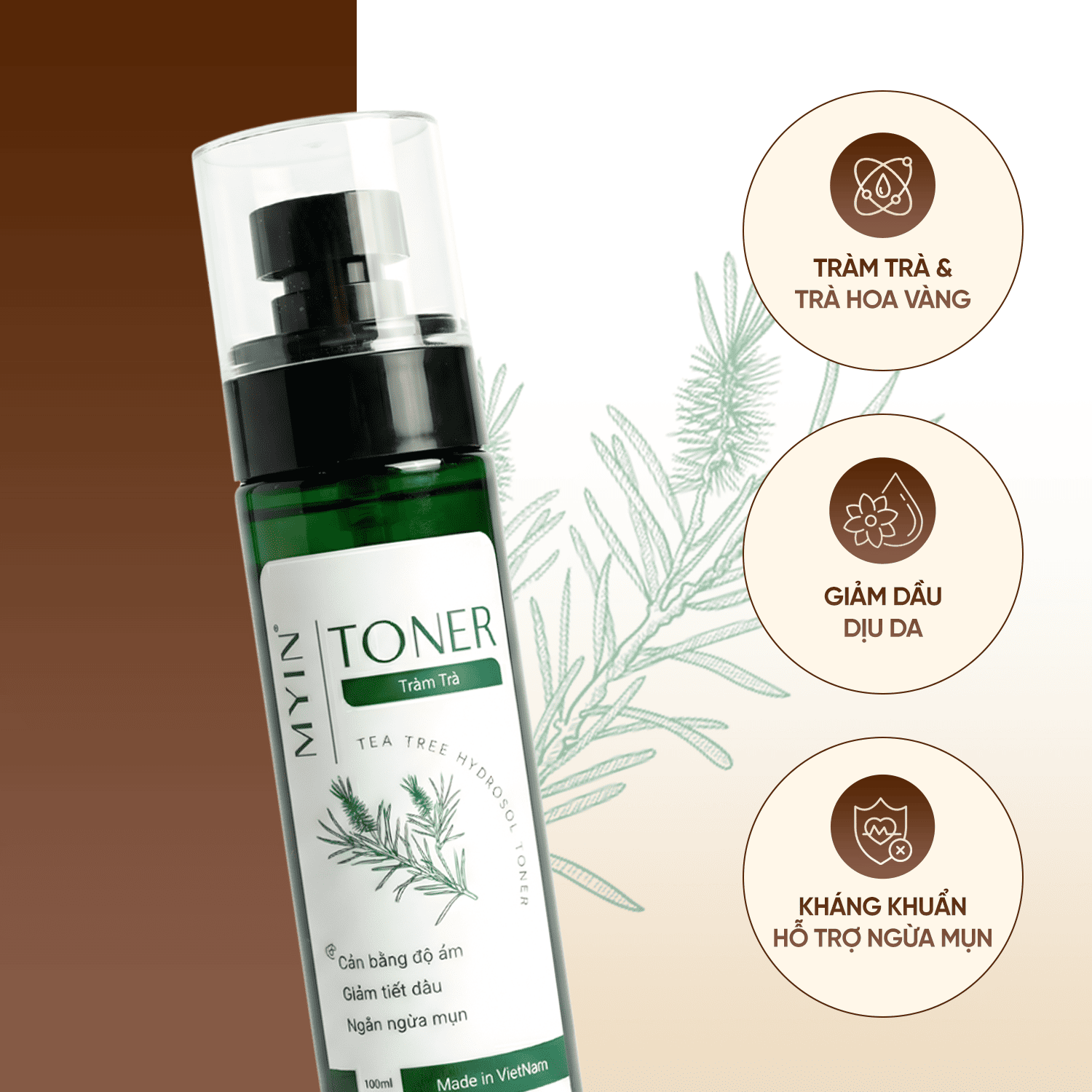 Toner Tràm trà | Tea Tree Hydrosol Toner