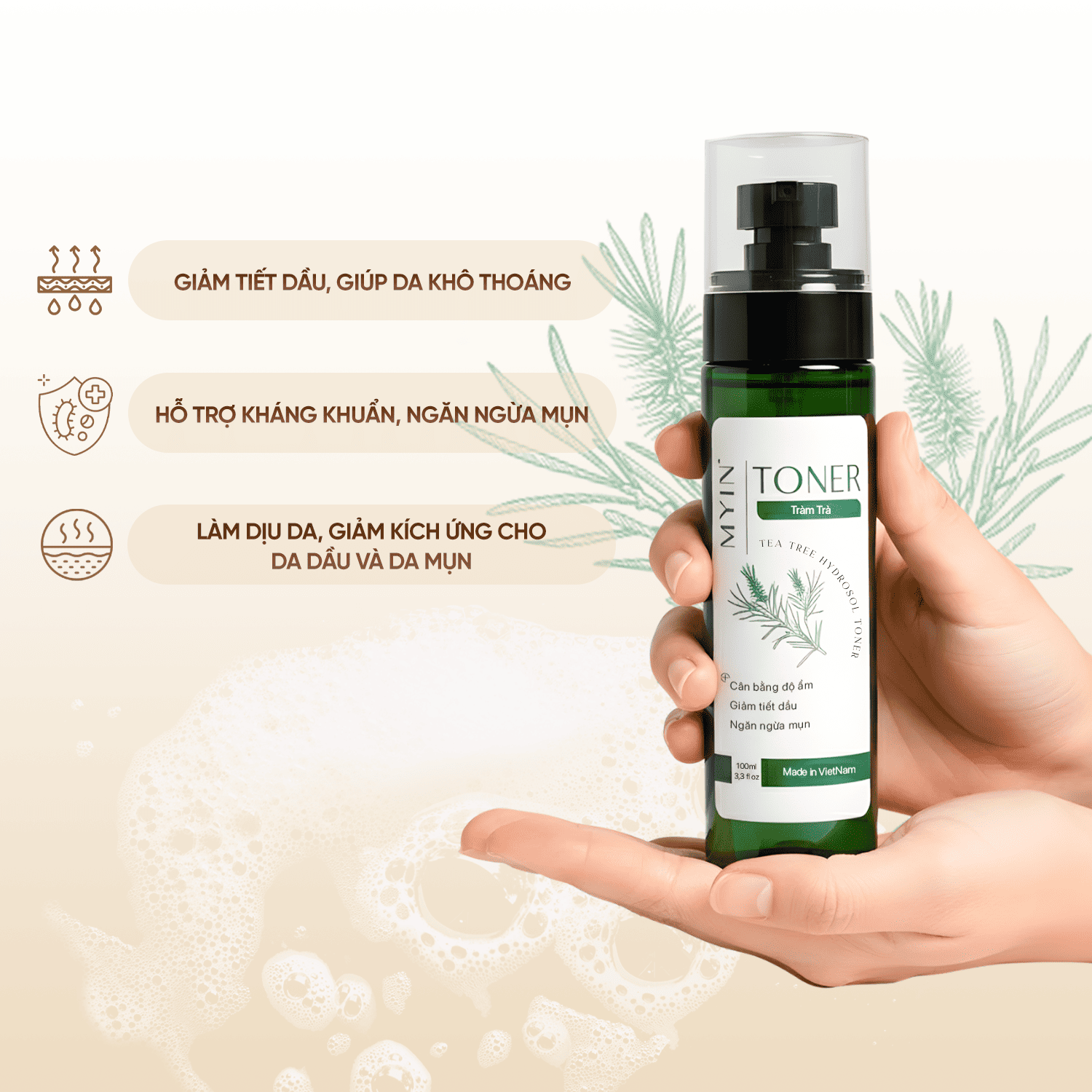 Toner Tràm trà | Tea Tree Hydrosol Toner