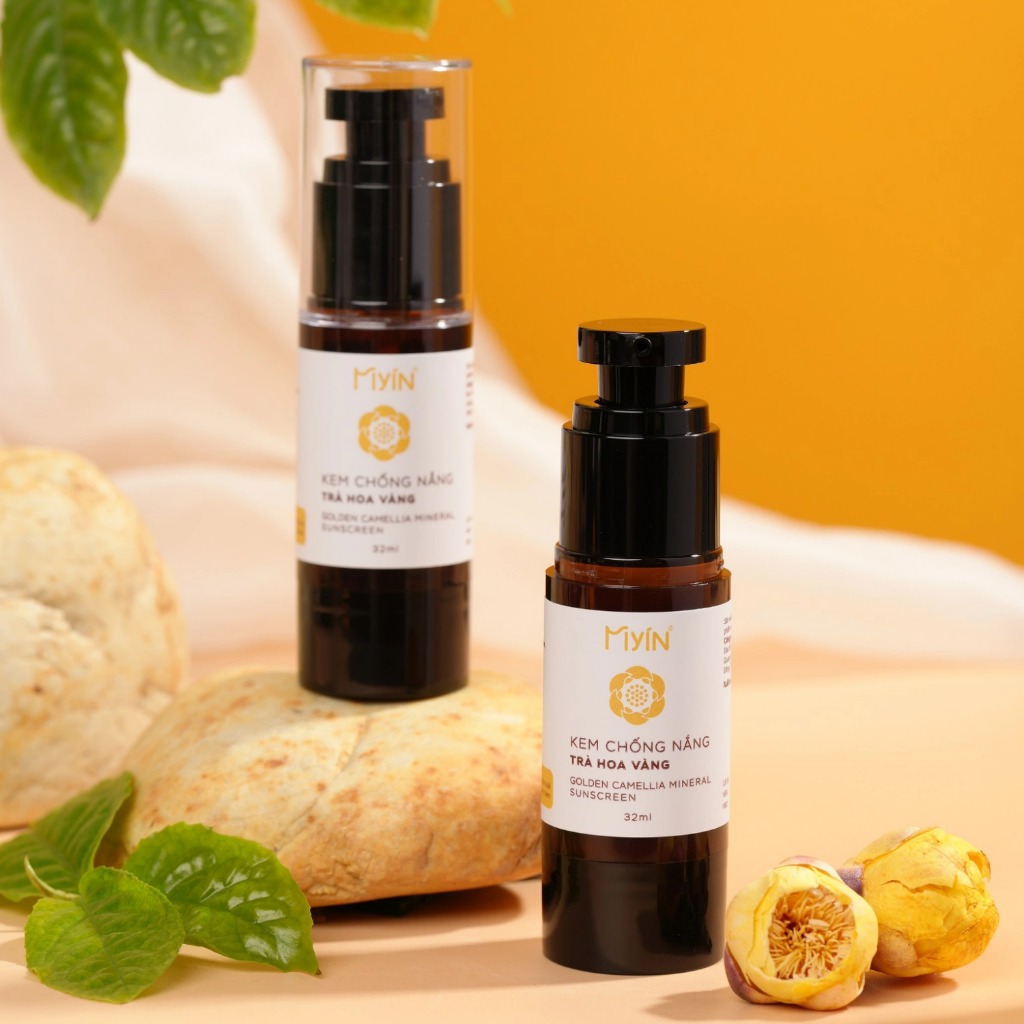 Kem Chống Nắng Trà Hoa Vàng | Golden Camellia Sunscreen -30ml