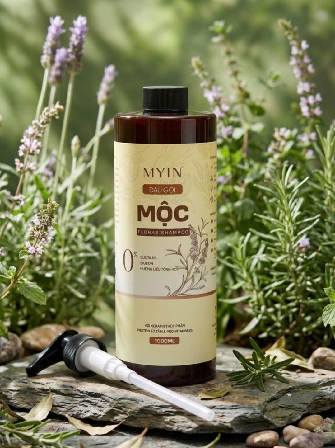 Dầu gội Mộc Floras Shampoo MYIN 1000ml