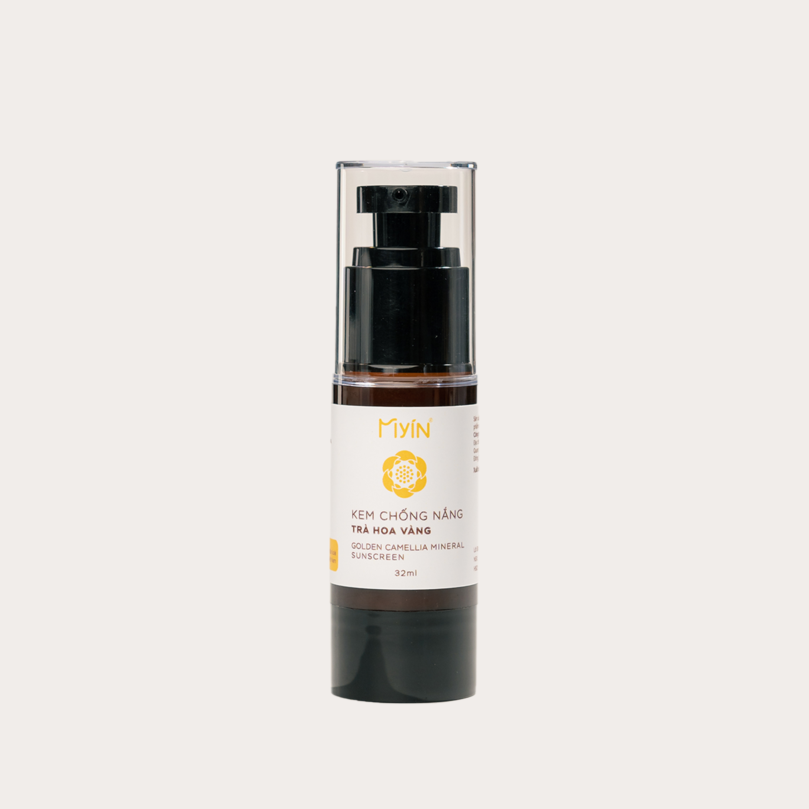 Kem Chống Nắng Trà Hoa Vàng | Golden Camellia Sunscreen -30ml