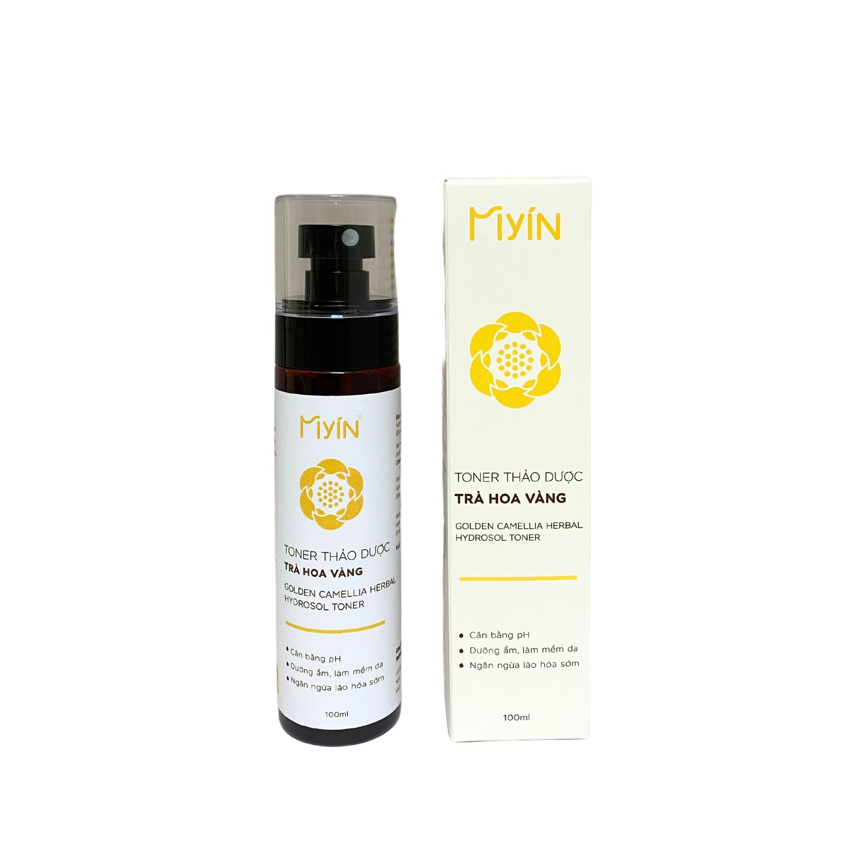 Toner Thảo Dược Trà Hoa Vàng | Golden Camellia Herbal Hydrosol Toner - 100ml