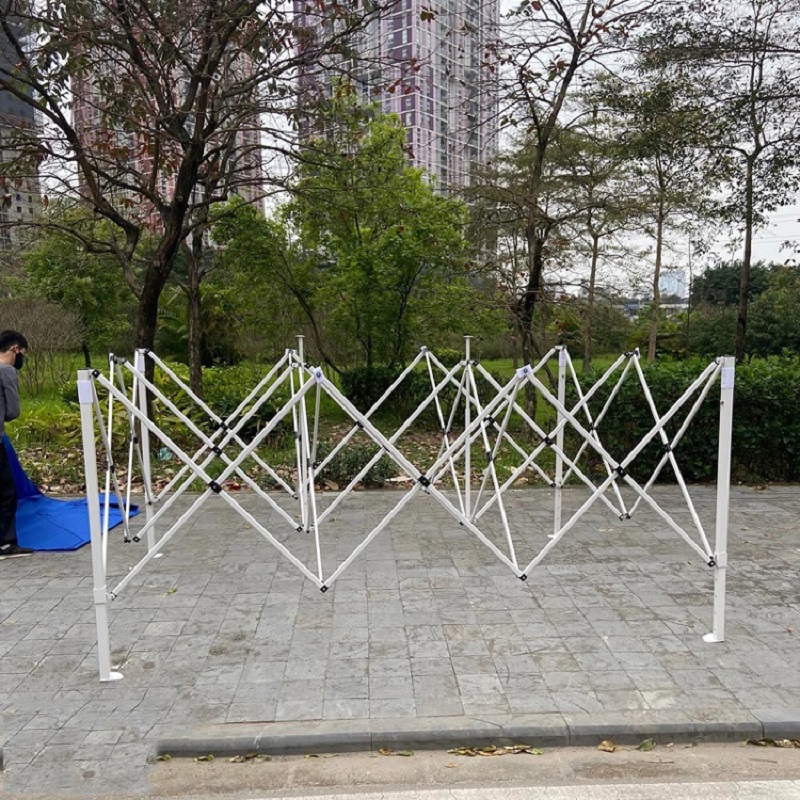 Nhà Bạt Di Động 3x4.5m Màu Đỏ