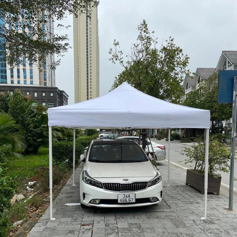Nhà Bạt Di Động 3x4.5m Màu Đỏ