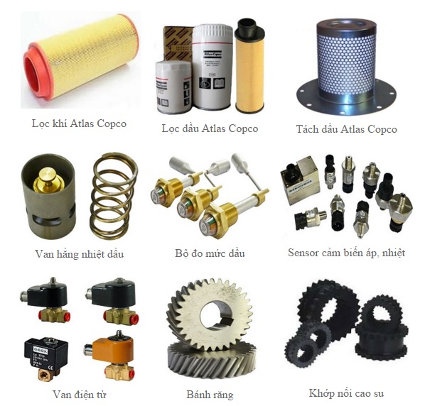 PHỤ TÙNG MÁY NÉN KHÍ