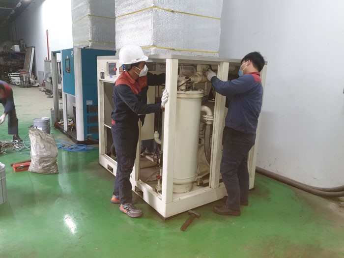 Dịch vụ sửa chữa máy nén khí Hitachi
