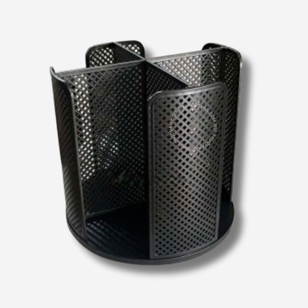 Khay úp cốc xoay vòng 4 ngăn