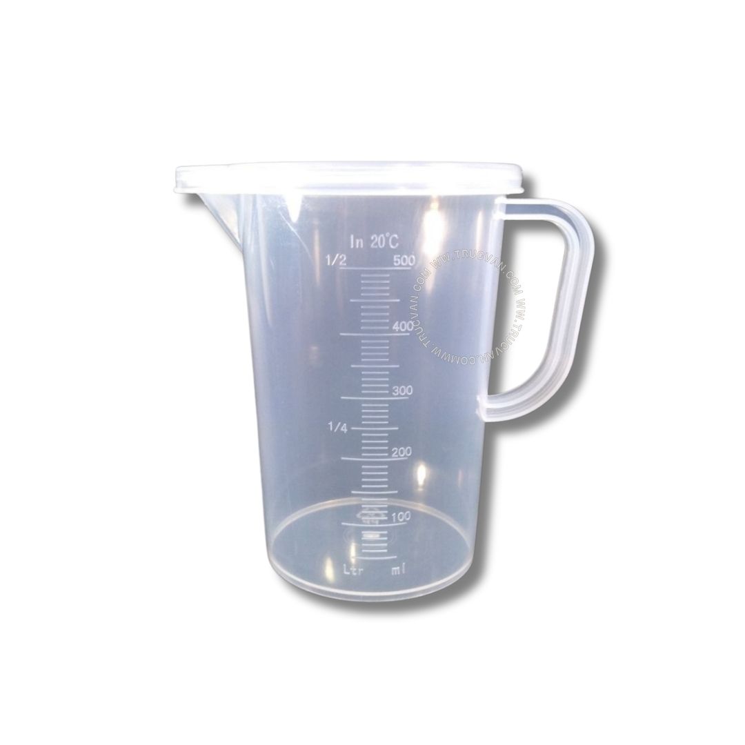 Ca đong 500ml có nắp