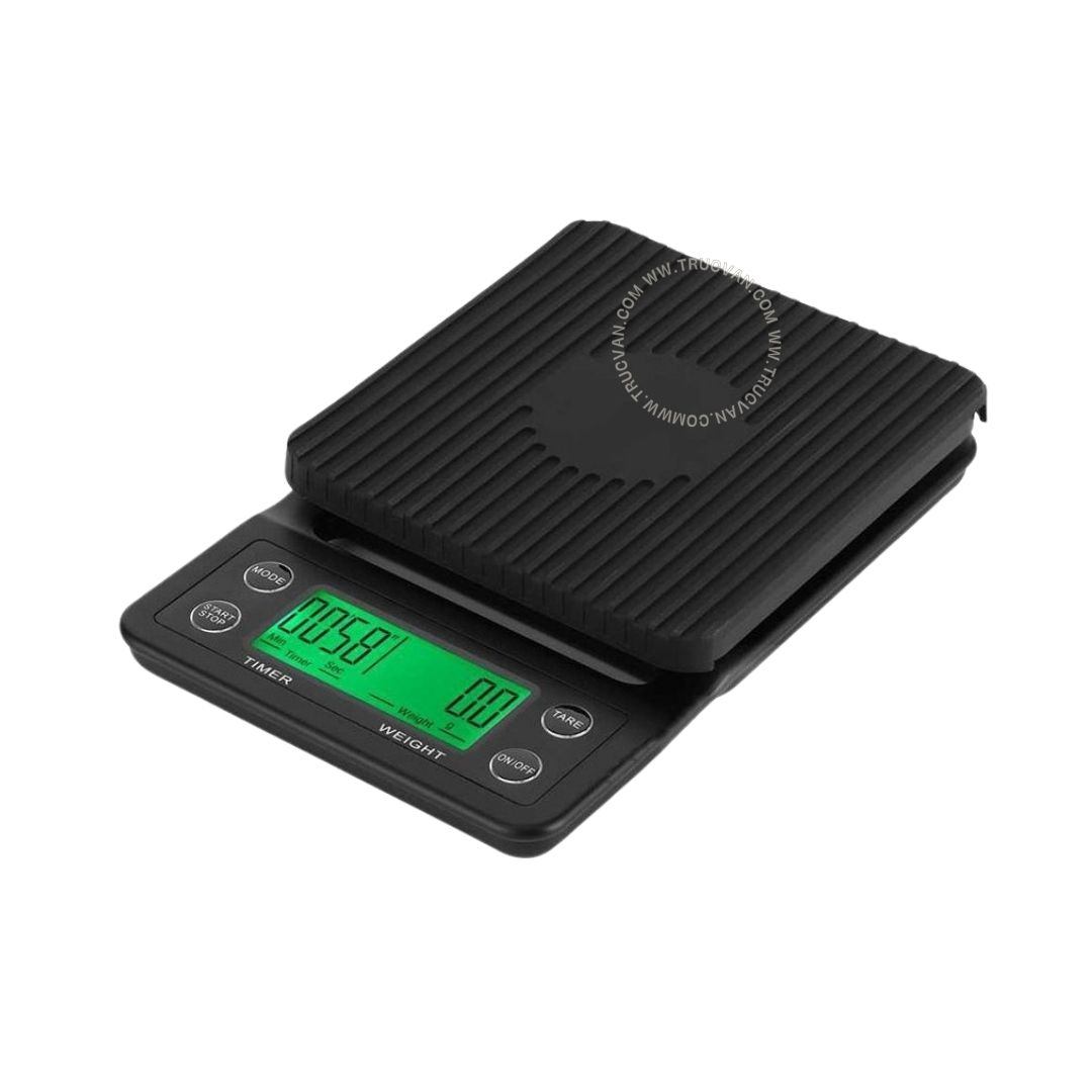 Cân điện tử đen