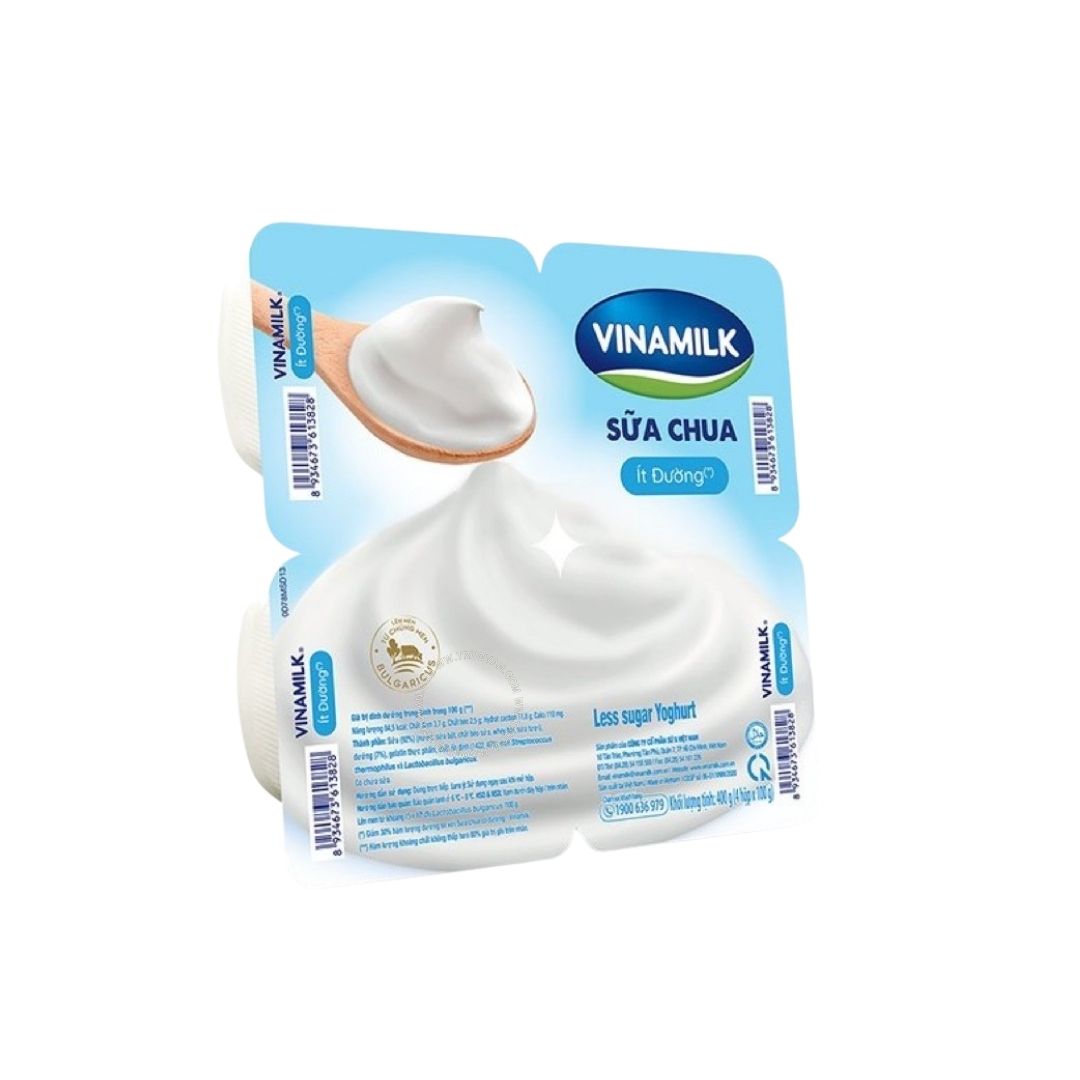 Sữa chua Vinamilk ít đường