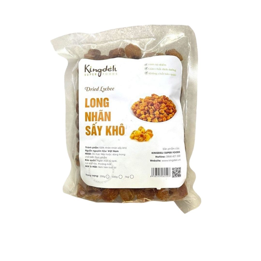 Kingdeli - Nhãn nhục sấy khô - 250g