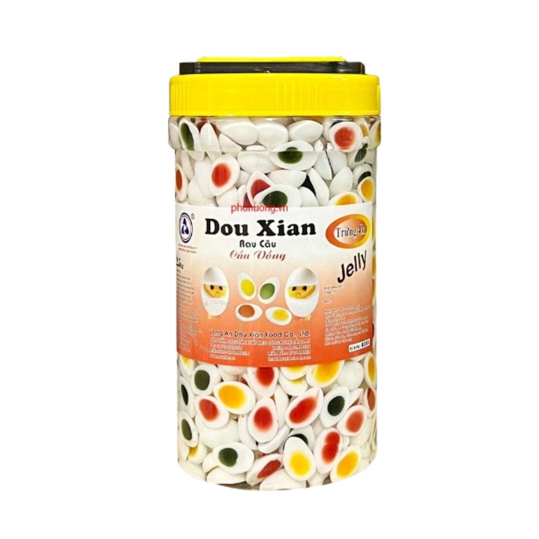 Thạch rau câu trứng đào Dou Xian hũ 2.5Kg