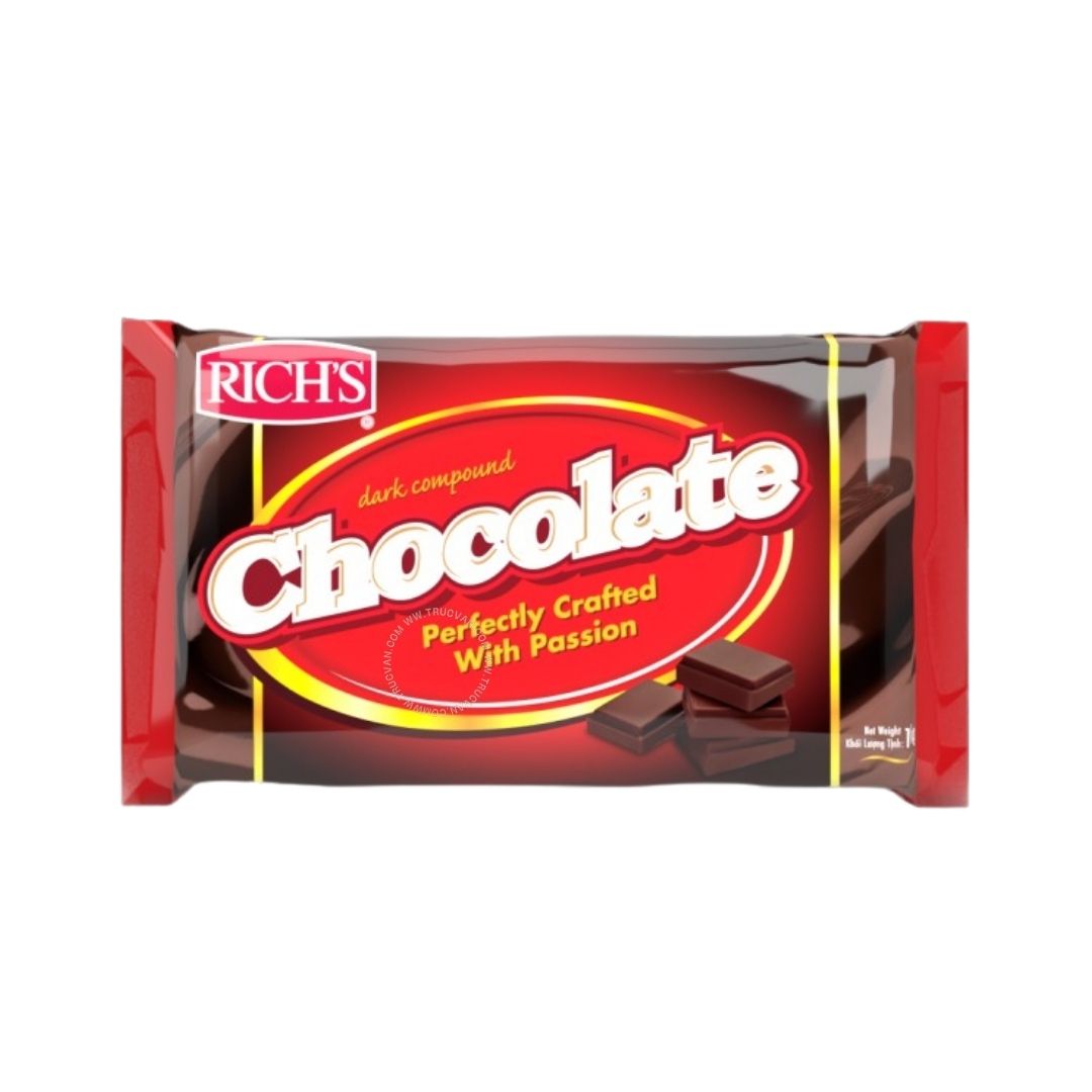 Rich's - Socola Compound Đen Thỏi 1Kg