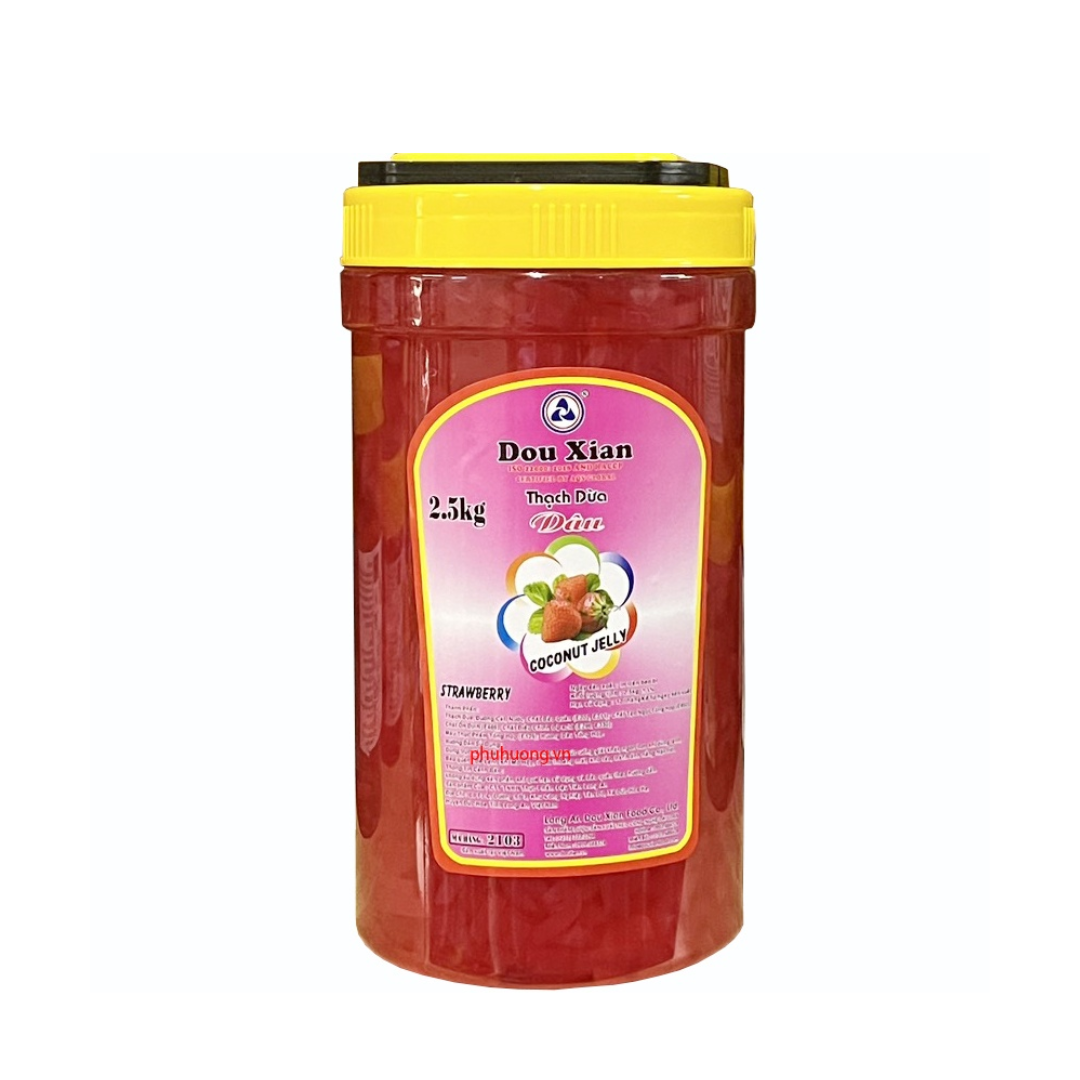 Thạch Dừa Dou Xian Dâu 2.5Kg