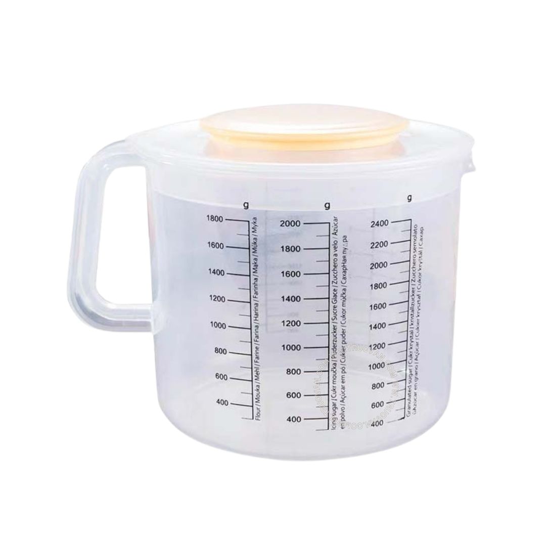 Ca Nhựa Đánh Trứng và Kem Cheese  Có Nắp 2L5