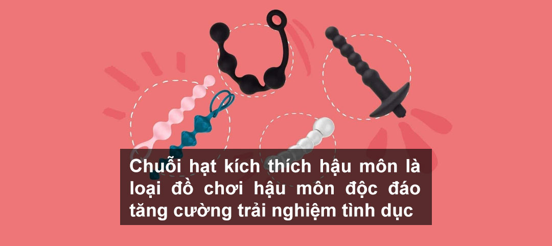 Chuỗi hạt kích thích hậu môn là loại đồ chơi hậu môn độc đáo tăng cường trải nghiệm tình dục Chuỗi hạt kích thích hậu môn là loại đồ chơi hậu môn độc đáo tăng cường trải nghiệm tình dục