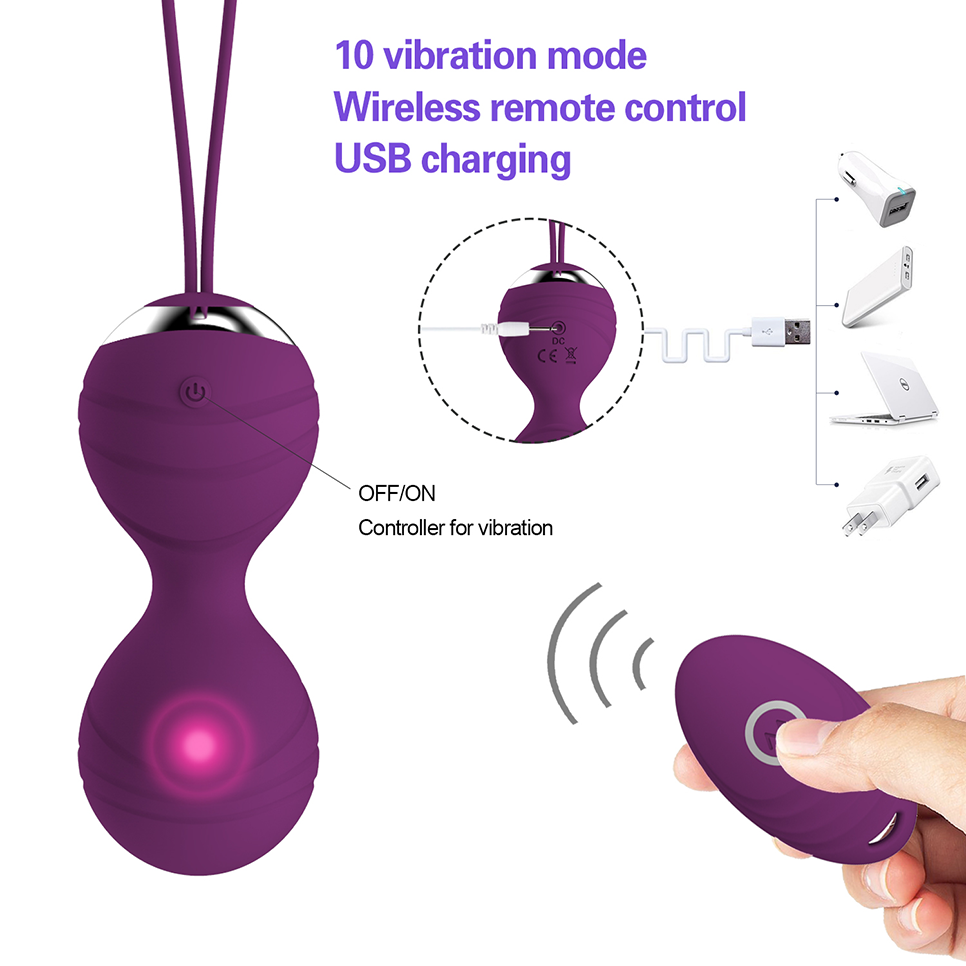 Trứng rung Vsextoy Crytal có 10 chế độ rung thông minh