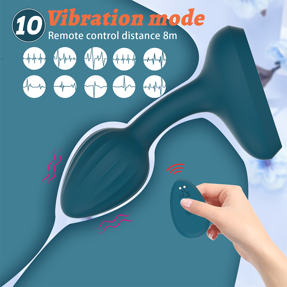 Đồ chơi hậu môn Vsextoy Moricz 10 chế độ rung