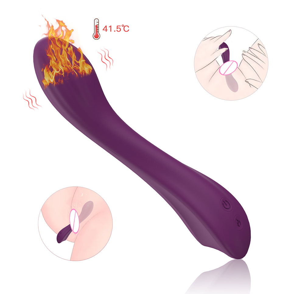 Dương vật giả Vsextoy Christine massage điểm G có sưởi ấm Dương vật giả Vsextoy Christine massage điểm G có sưởi ấm