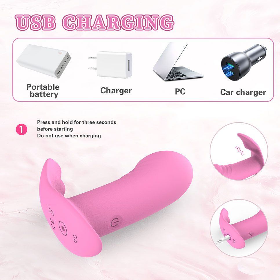 Vsextoy Mia sở hữu pin lithium sạc tiện lợi