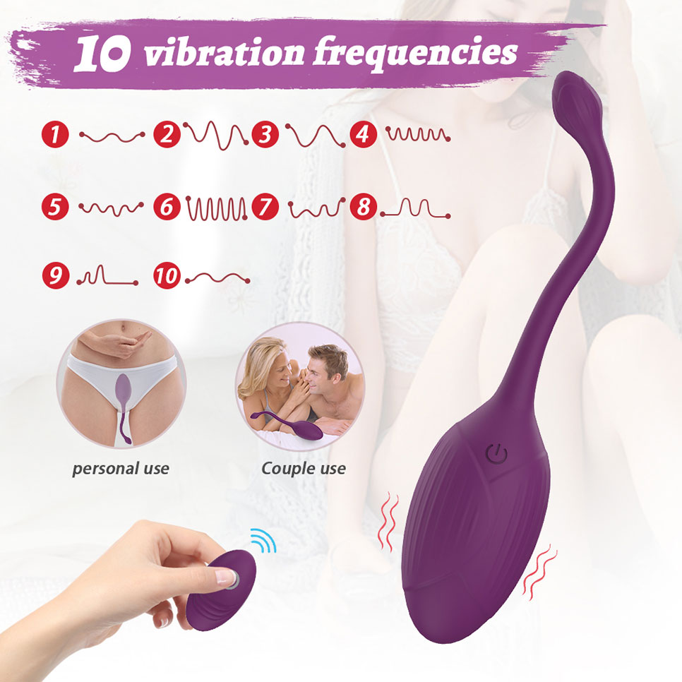 Sextoy cho nữ Vsextoy Freya có 10 chế độ rung khác nhau