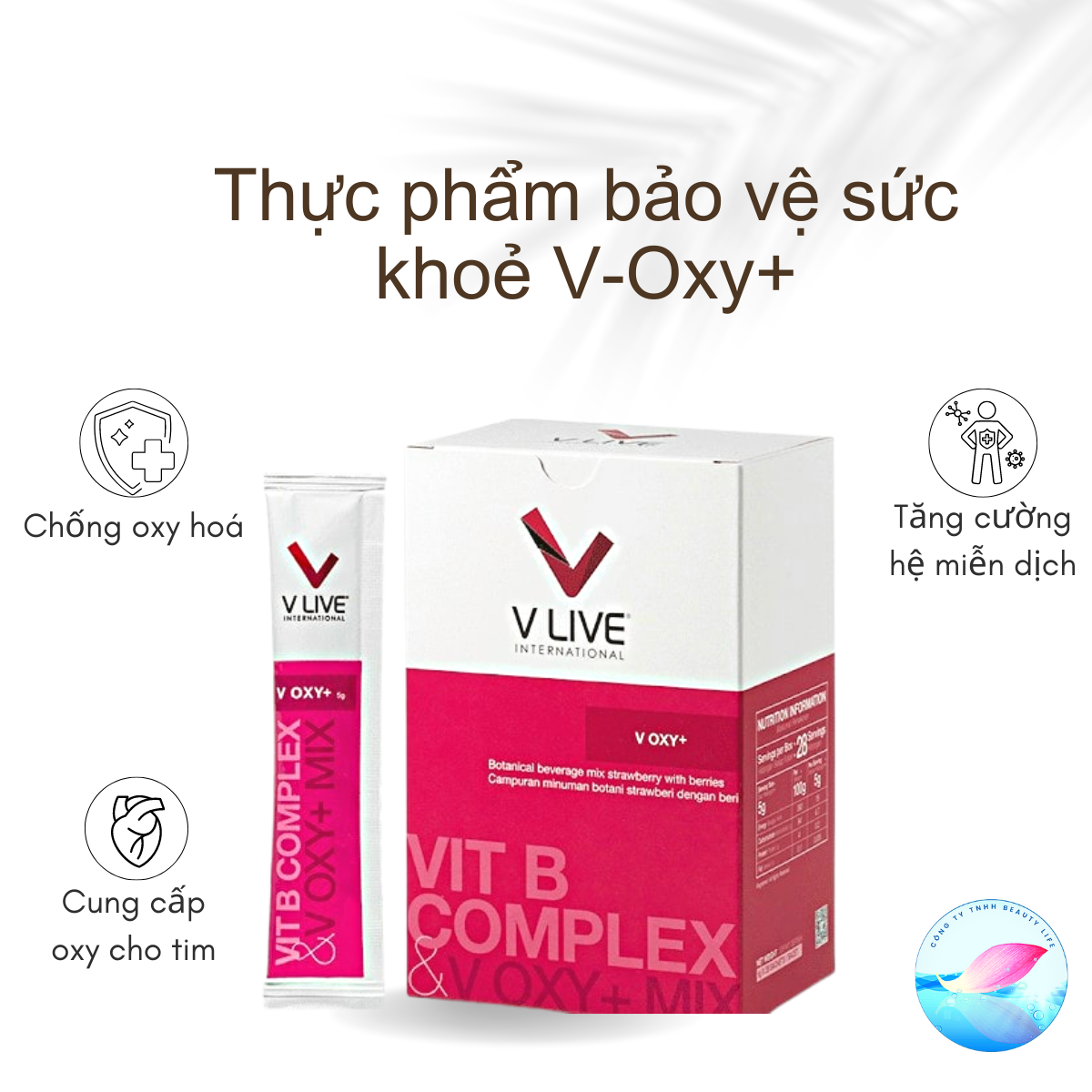 Thực phẩm bảo vệ sức khỏe V-Oxy+