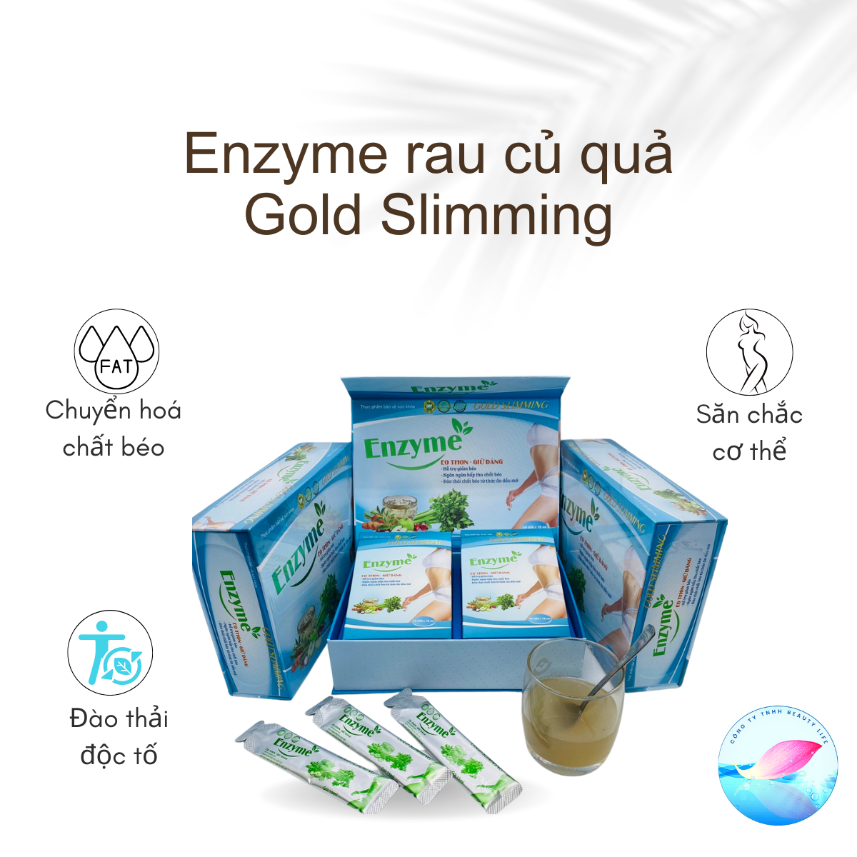 Enzyme giảm cân rau củ quả Gold Slimming