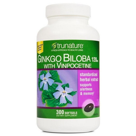 Viên Uống Bổ Não Ginkgo Biloba Trunature 300 Viên Của Mỹ
