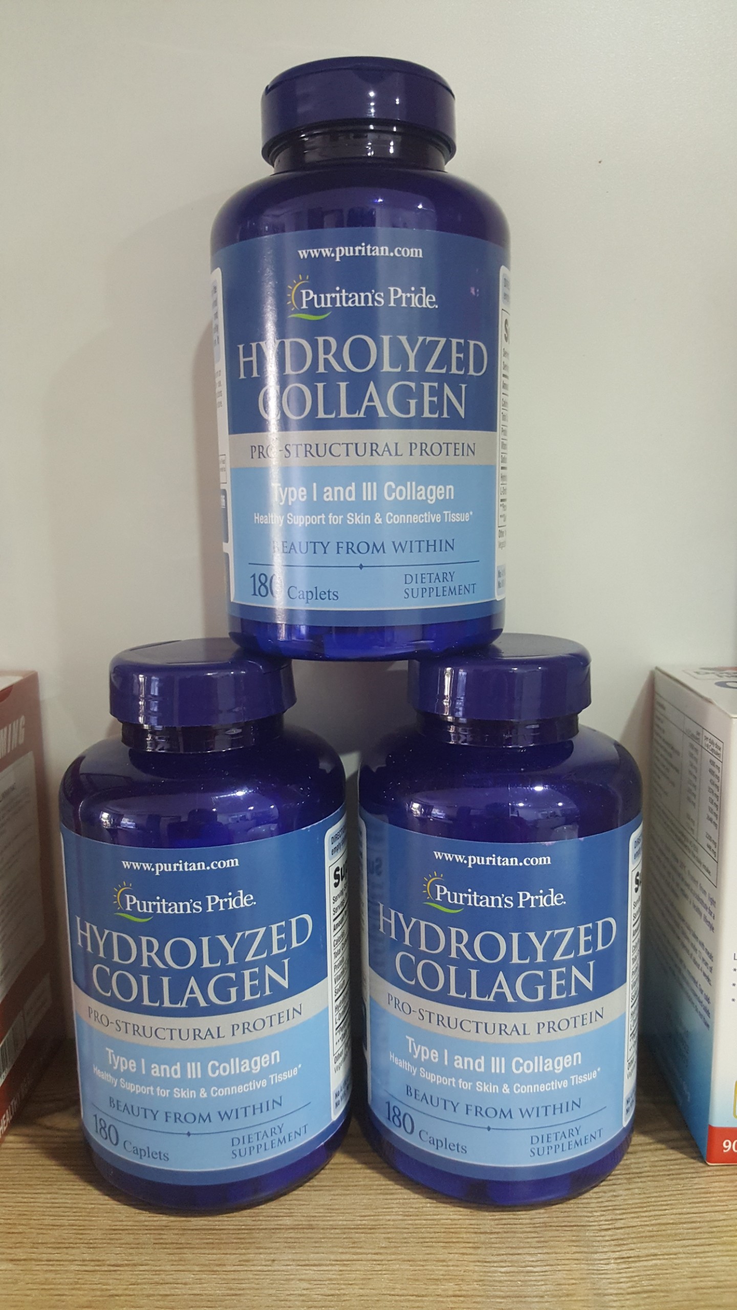 Collagen thủy phân Hydrolized 100mg 180 viên