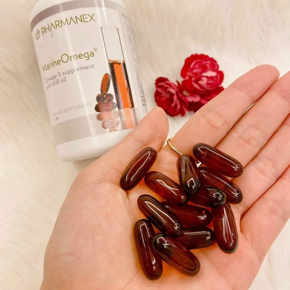 Viên uống MerineOmega Nuskin Cung Cấp Dinh Dưỡng Cho Da, Tim, Não