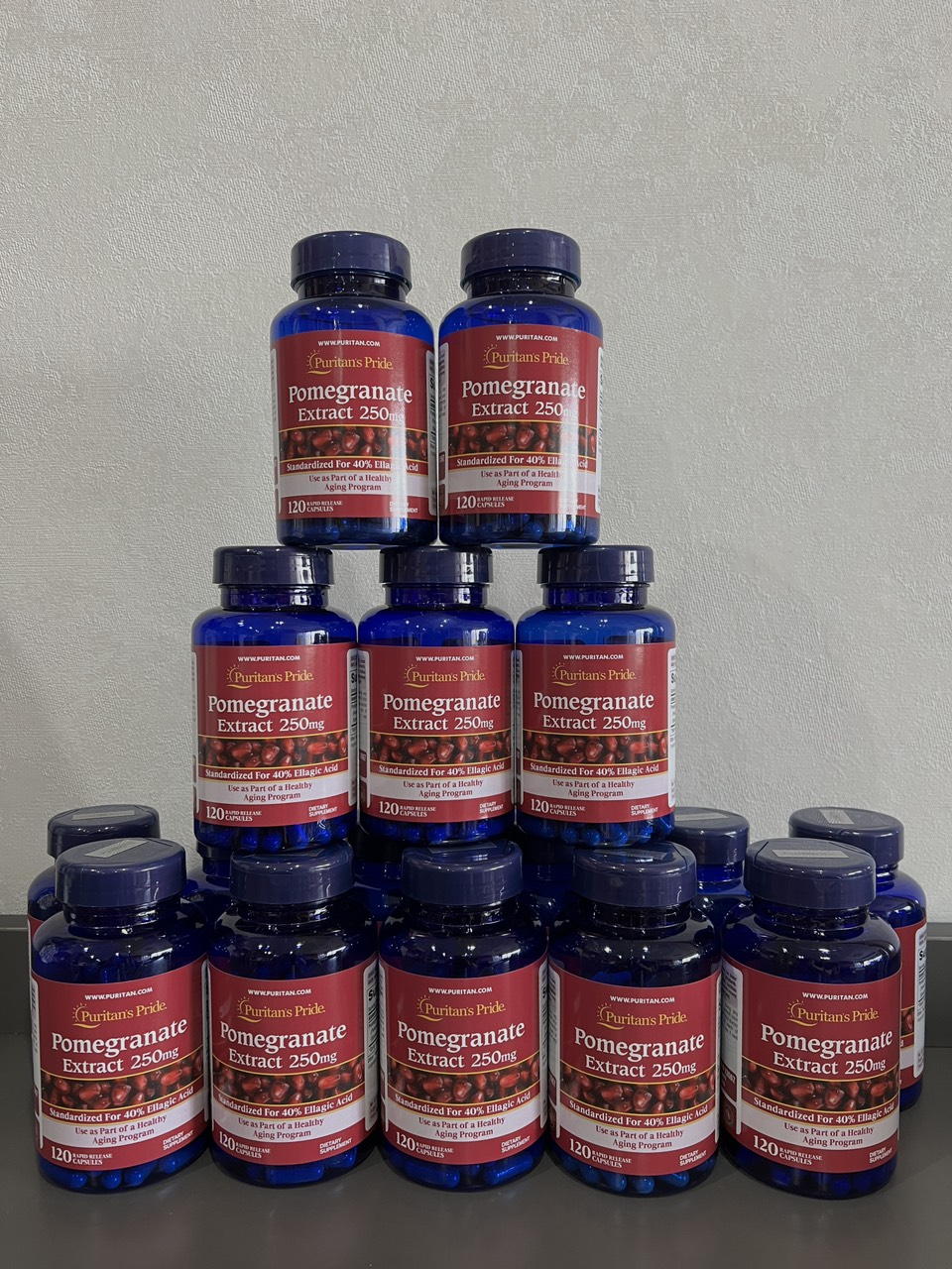 Viên uống chống nắng đẹp da nội sinh tinh chất lựu Pomegranate Extract 250mg của Mỹ