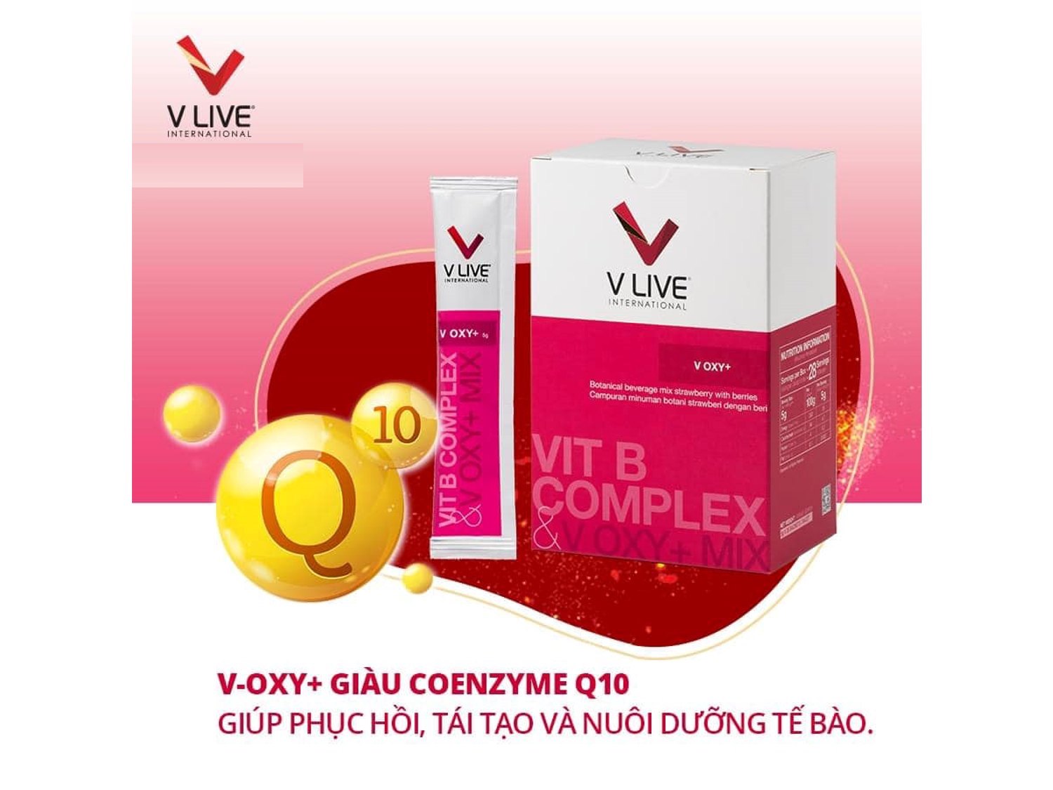 Thực phẩm bảo vệ sức khỏe V-Oxy+