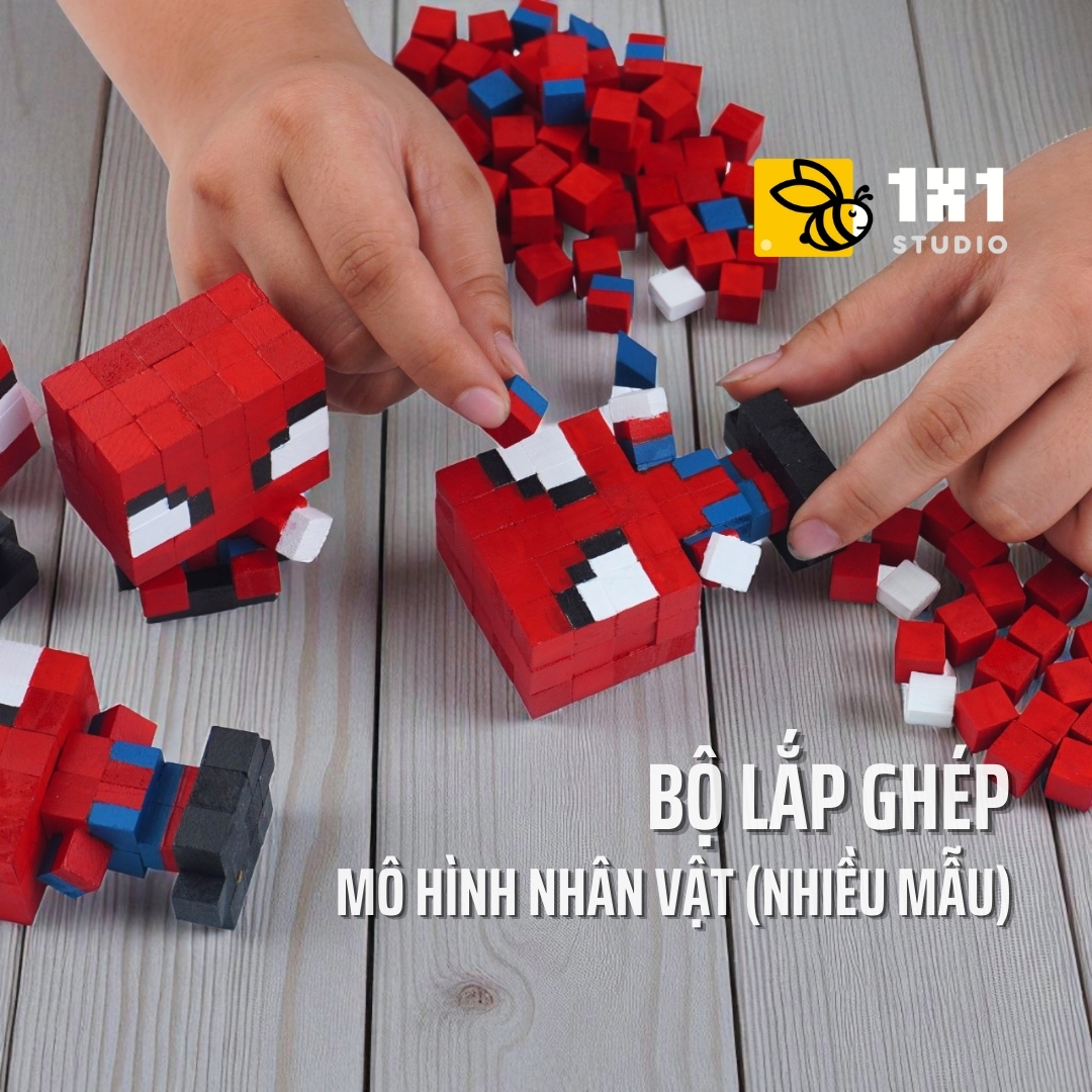 Bộ Lắp Ghép Mô Hình Nhân Vật (Hướng Dẫn)