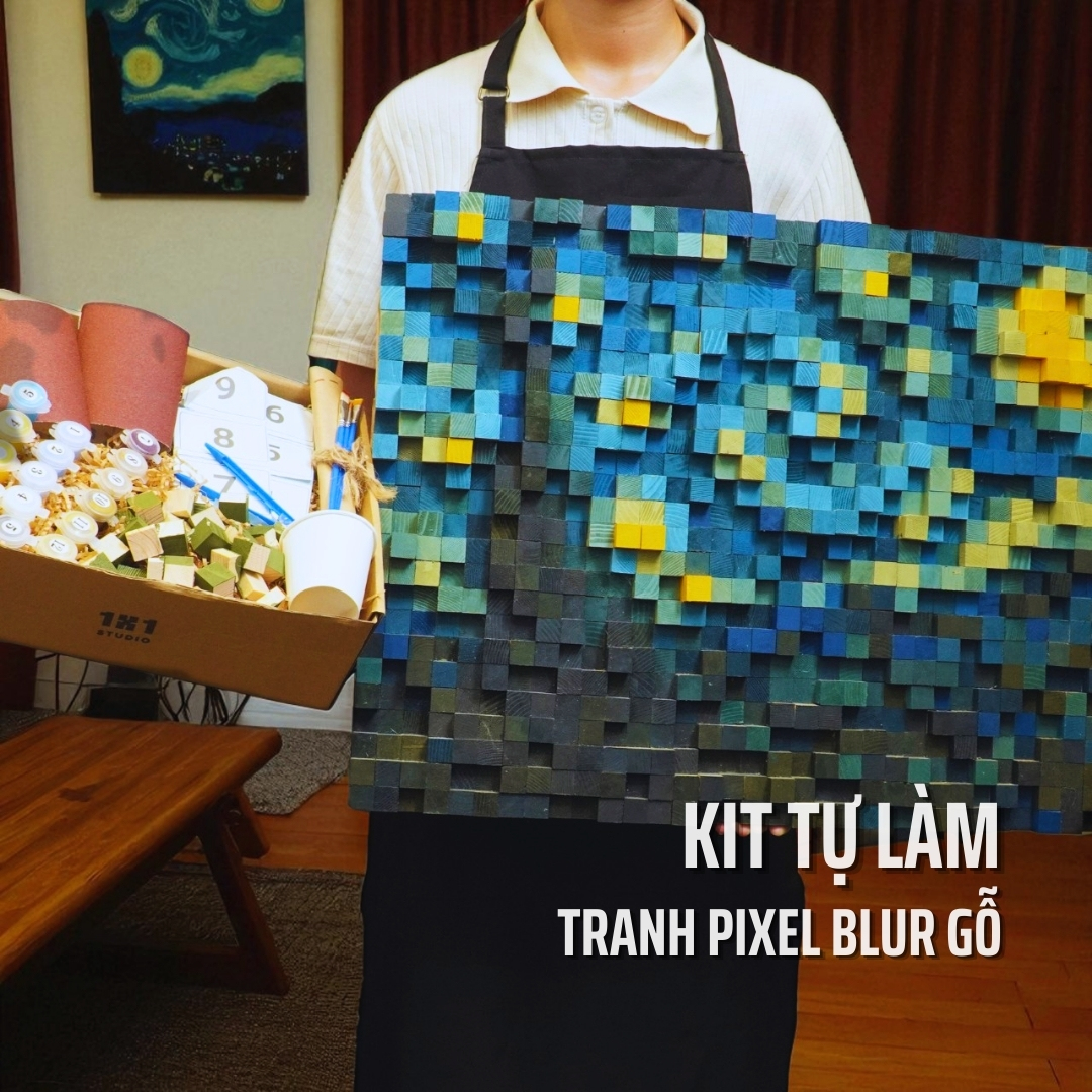 KIT Tự Làm Tranh Pixel (Hướng Dẫn)