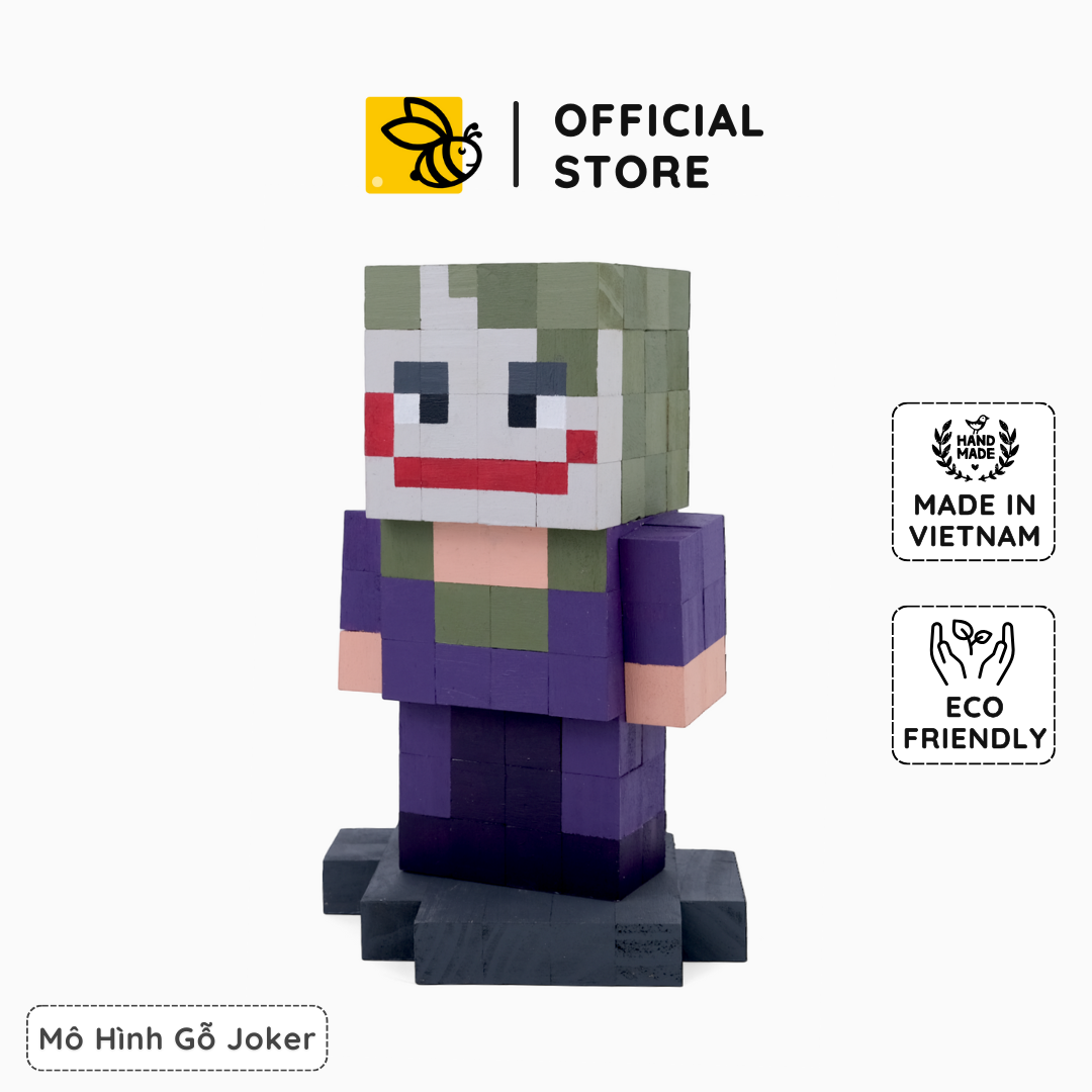 Mô Hình Gỗ Nhân Vật Joker