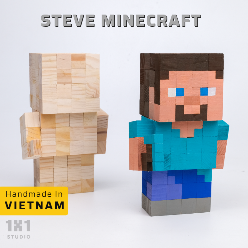 Mô Hình Minecraft Steve  Lazadavn