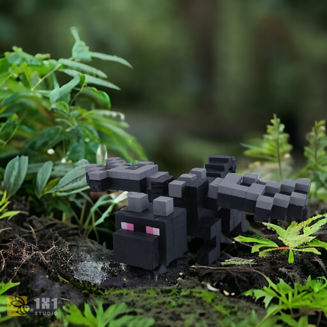 Mô Hình Gỗ Rồng Minecraft Ender Dragon