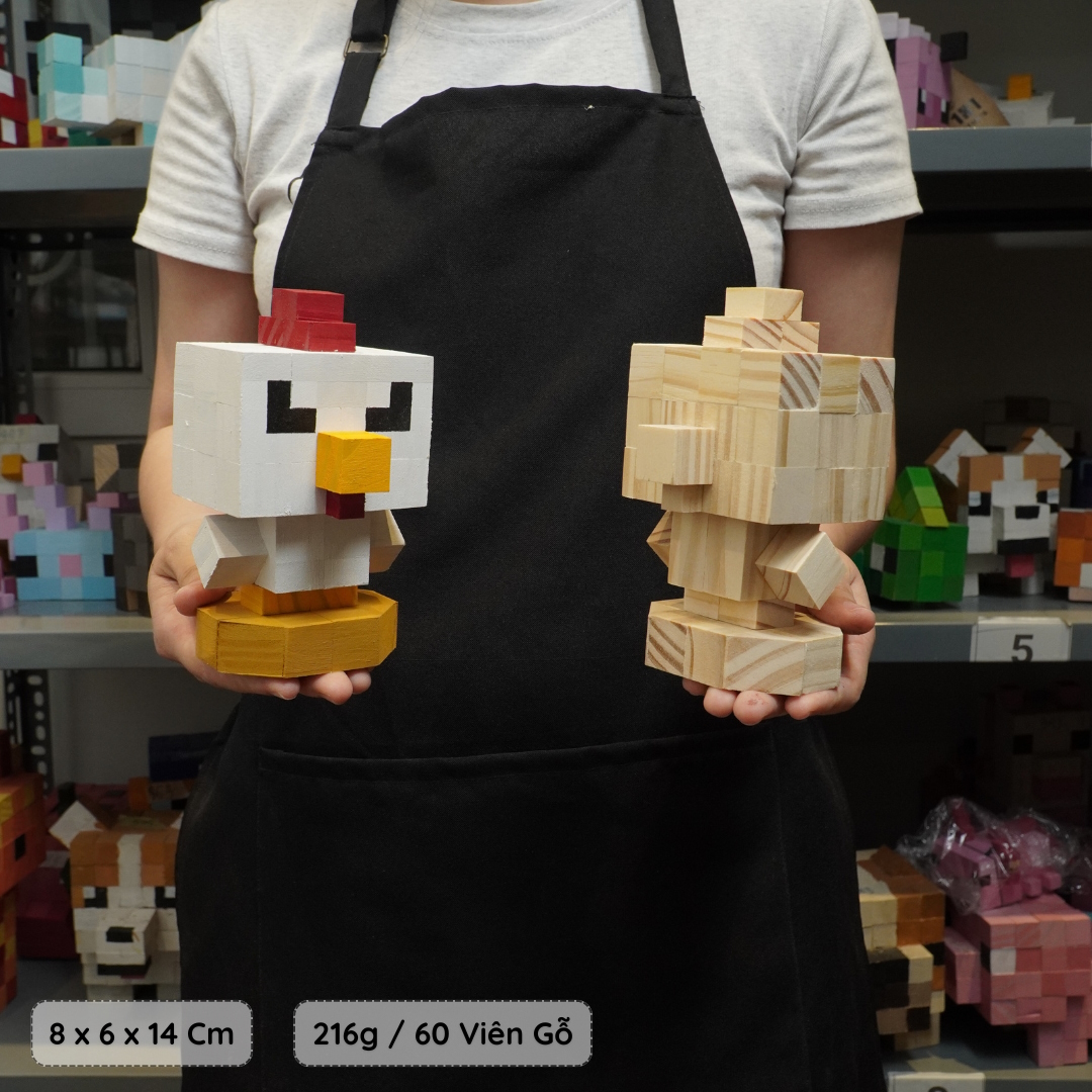 (DIY) Kit Tô Màu 12 Con Giáp Dậu (Gà)