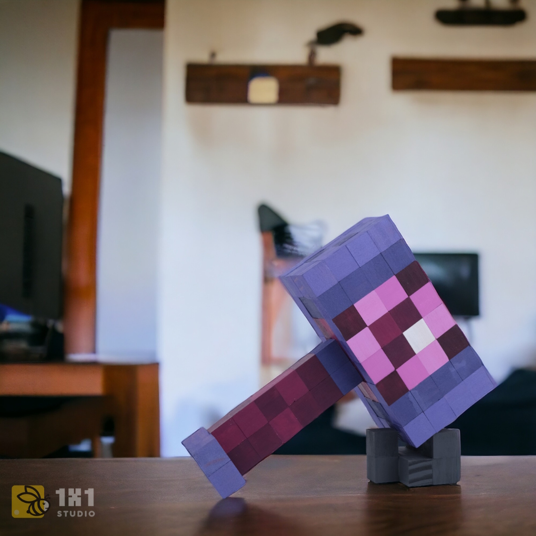 Mô Hình Gỗ Búa Trọng Lực Hammer Of Gravity (Art Toy)