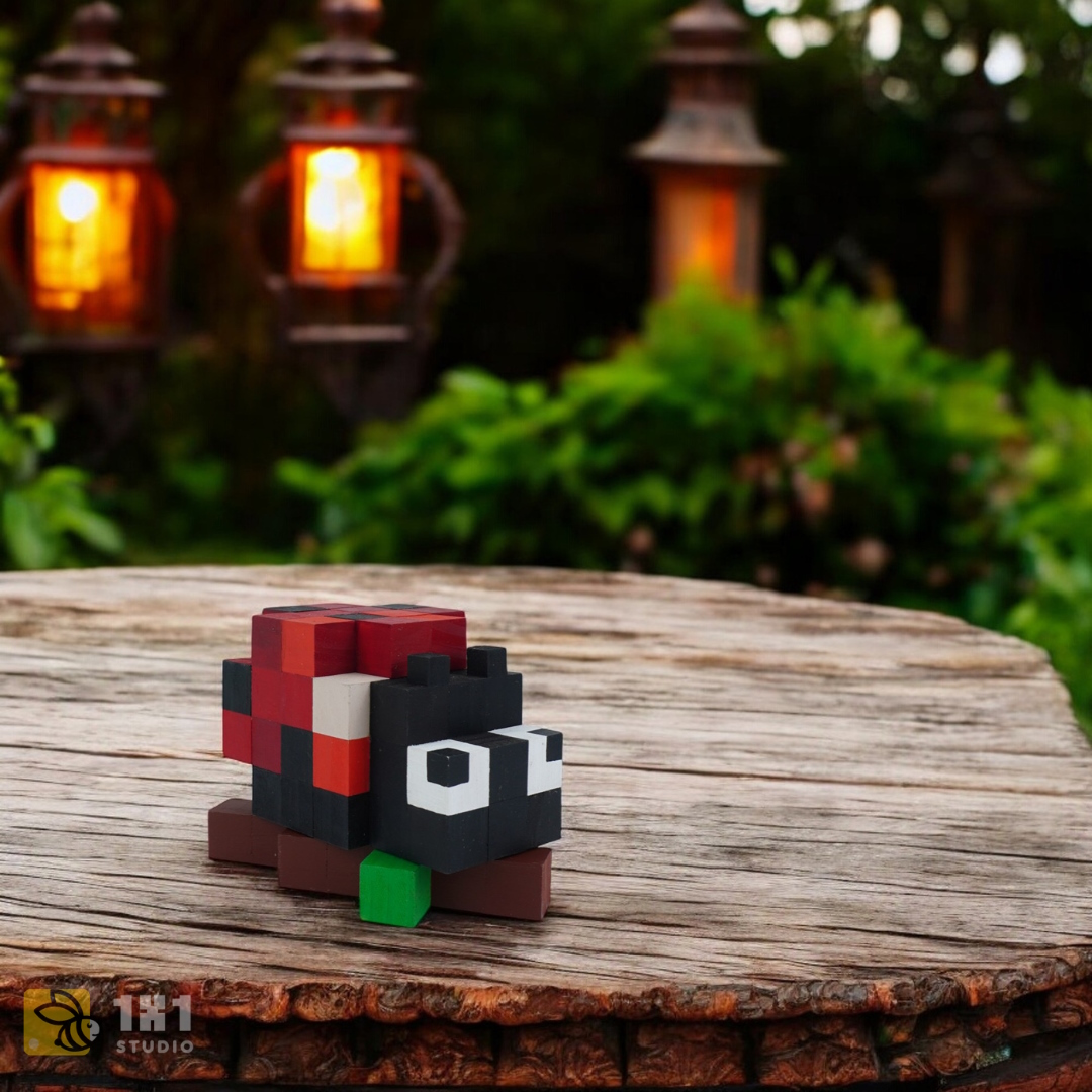 Mô Hình Gỗ Ladybug (Art Toy)